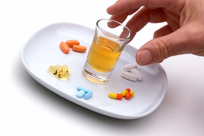 Verträglichkeit mit Alkohol und Antibiotika